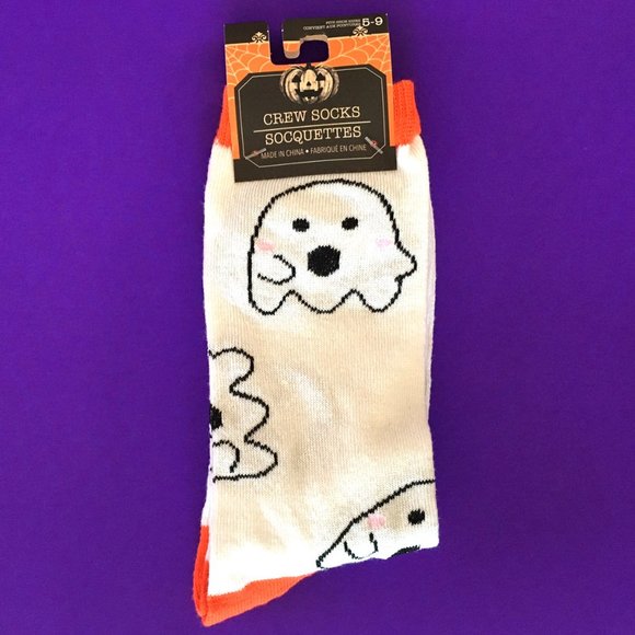 Accessories - *3/$15* Cute Ghost Halloween Socks
